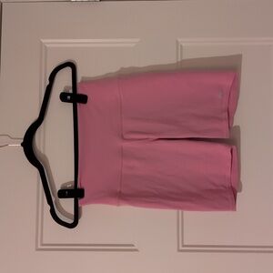 Aloyoga biker shorts pink